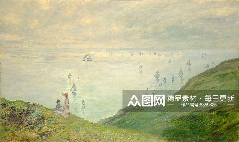 美国华盛顿国立美术馆风景画油画素材