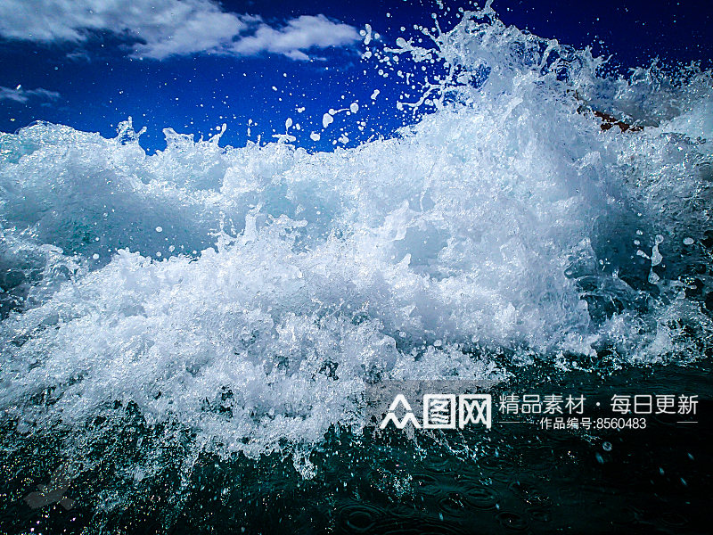 海边海浪海景摄影图片素材