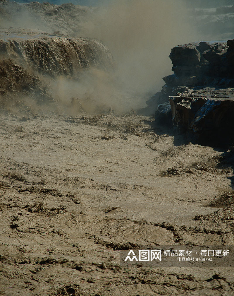 山水湖畔高清自然风景画素材