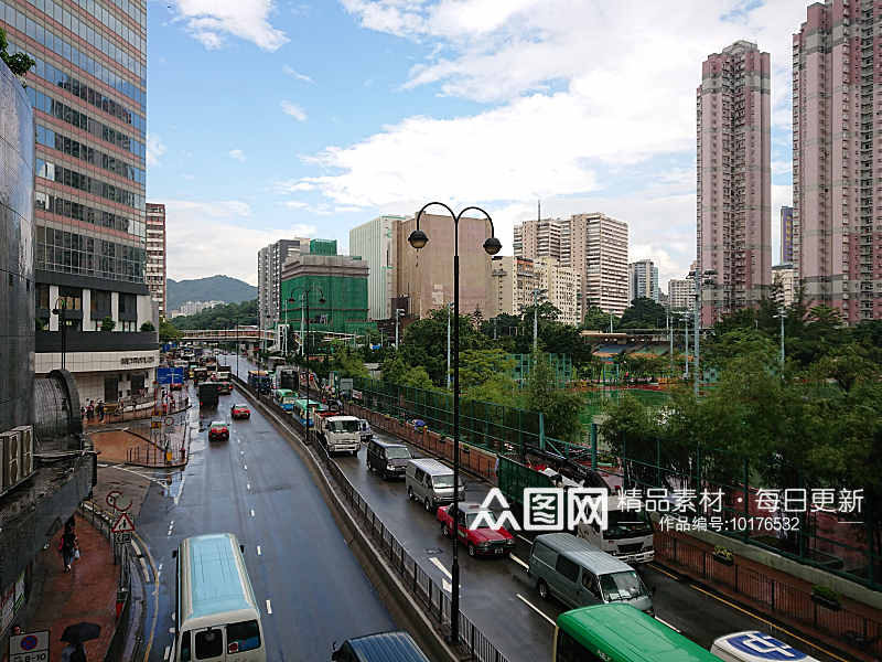 香港建筑街景图片素材