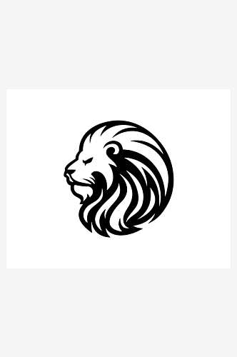 狮子创意logo标志素材