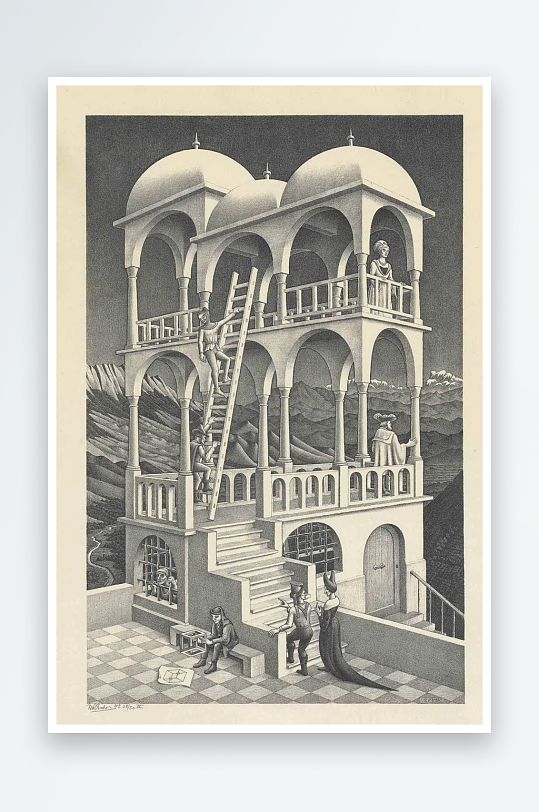 埃舍尔Escher艺术作品