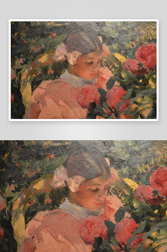 索罗拉油画帆风景画