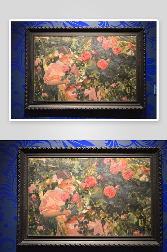 索罗拉油画帆风景画