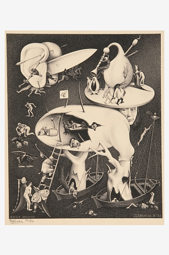 莫里茨科内利斯埃舍尔抽象画