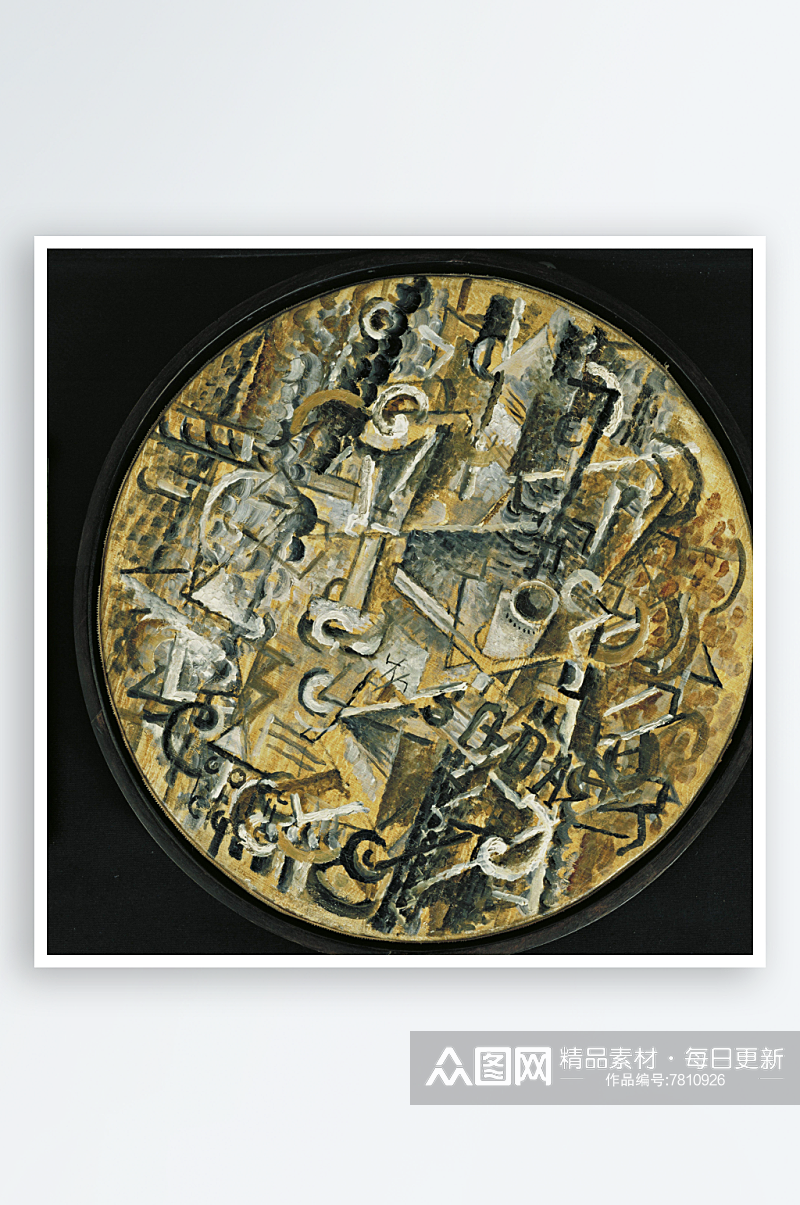 乔治布拉克抽象艺术装饰画素材