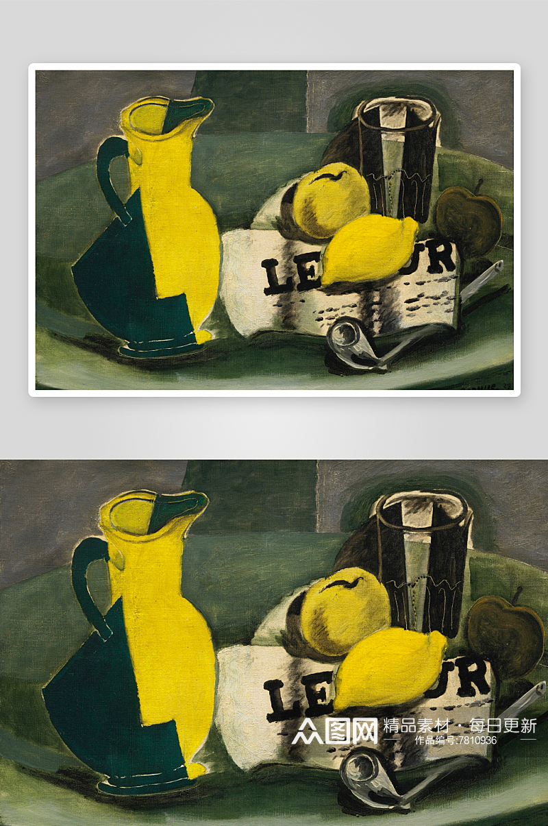 乔治布拉克抽象艺术装饰画素材