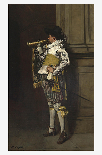 17至19世纪欧洲宫廷人物油画装饰画