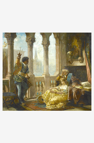 17至19世纪欧洲宫廷人物油画