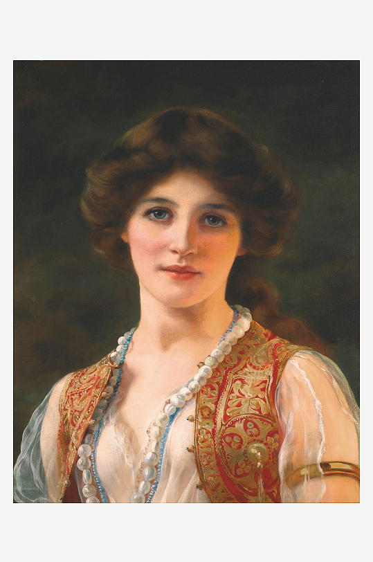 威廉格维得古典主义古典美女油画装饰画