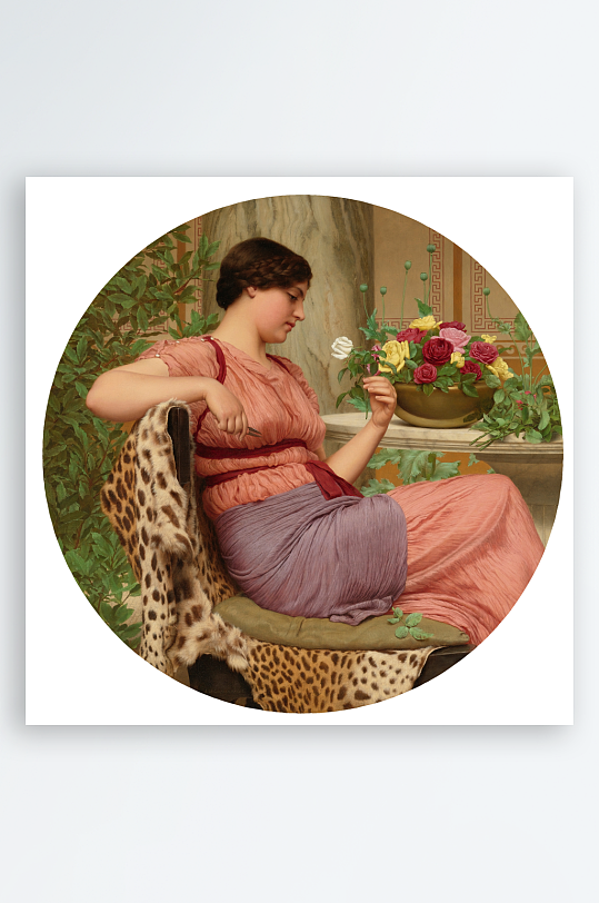 威廉格维得古典主义古典美女油画装饰画