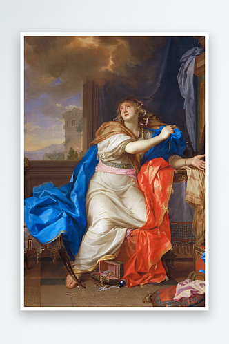 卢浮宫高清人物风景画油画