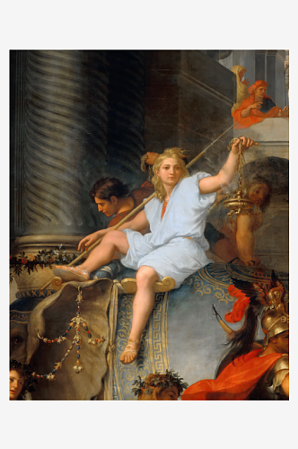 卢浮宫高清人物风景画油画