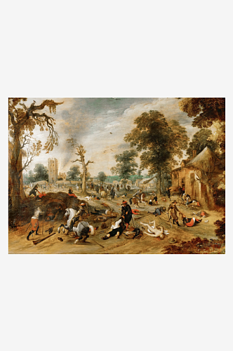 卢浮宫油画人物画