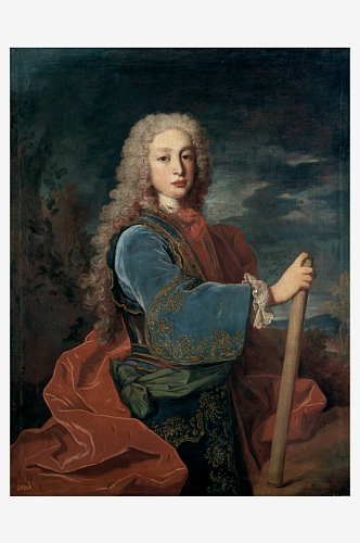 西班牙普拉多美术馆将军人物肖像油画