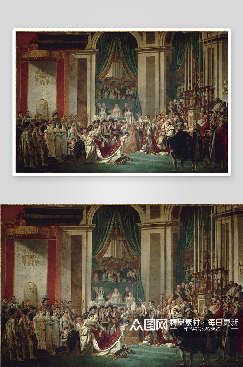 法国历史博物馆人物风景画油画作品素材