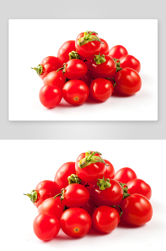 西红柿摄影白底图素材