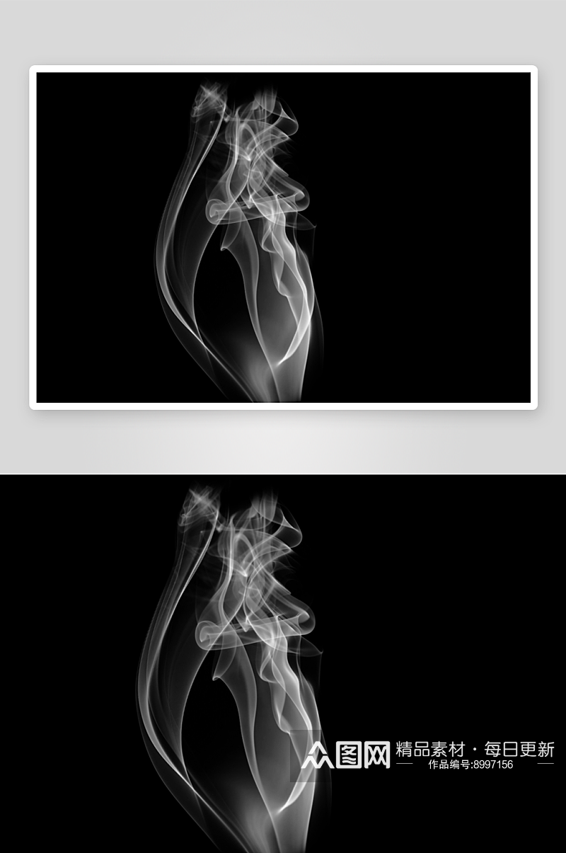 白色烟雾高清摄影图片素材