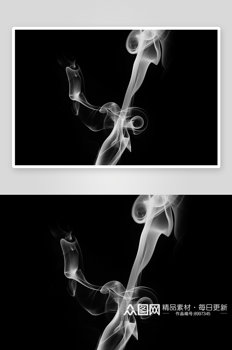 白色烟雾高清图片素材素材