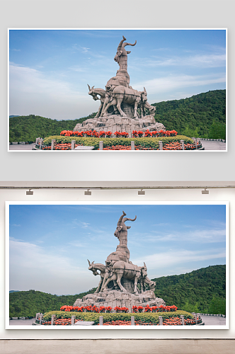 广州代表景点五羊雕塑