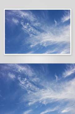 蓝天白云美景图片