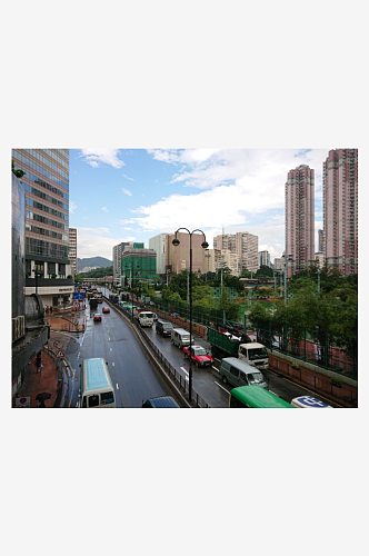 香港建筑街景图片