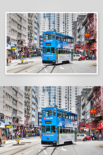 香港街景建筑摄影图片