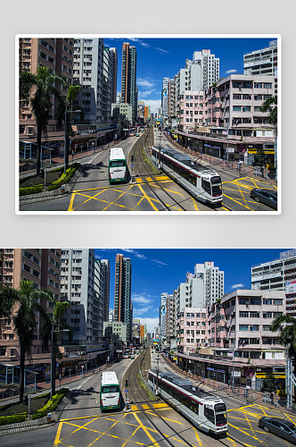 香港街景建筑摄影图片