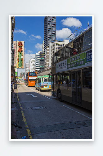 香港街景建筑摄影图片