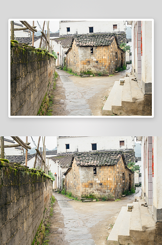 中国乡村风景画田园美景