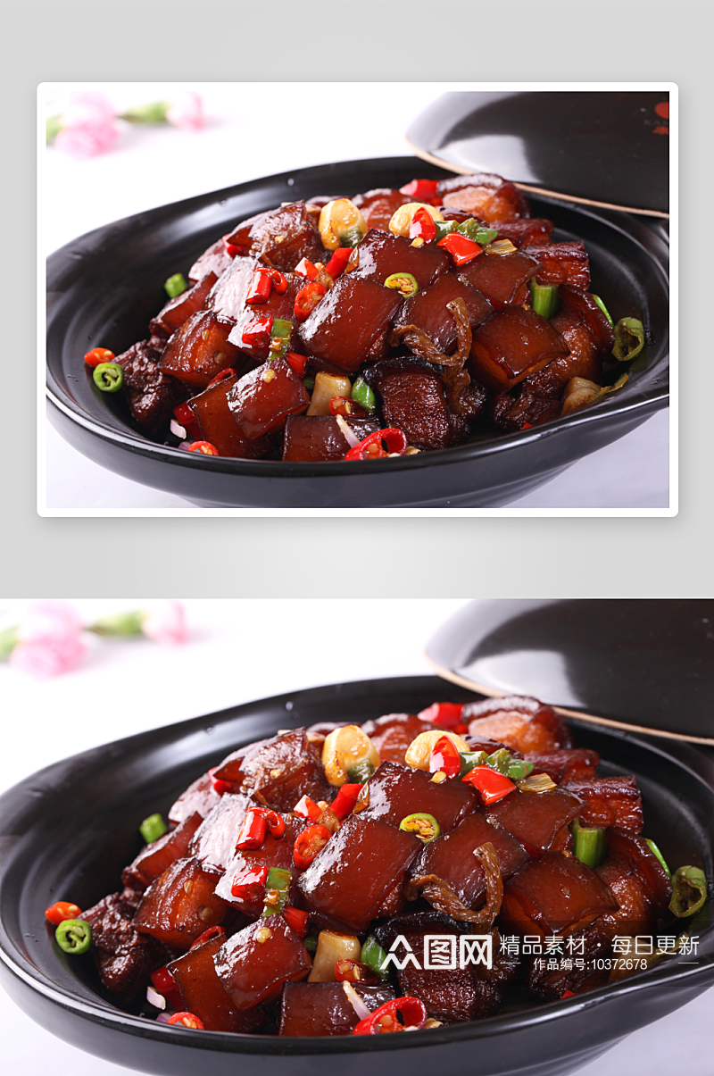 红烧肉美食图片素材素材