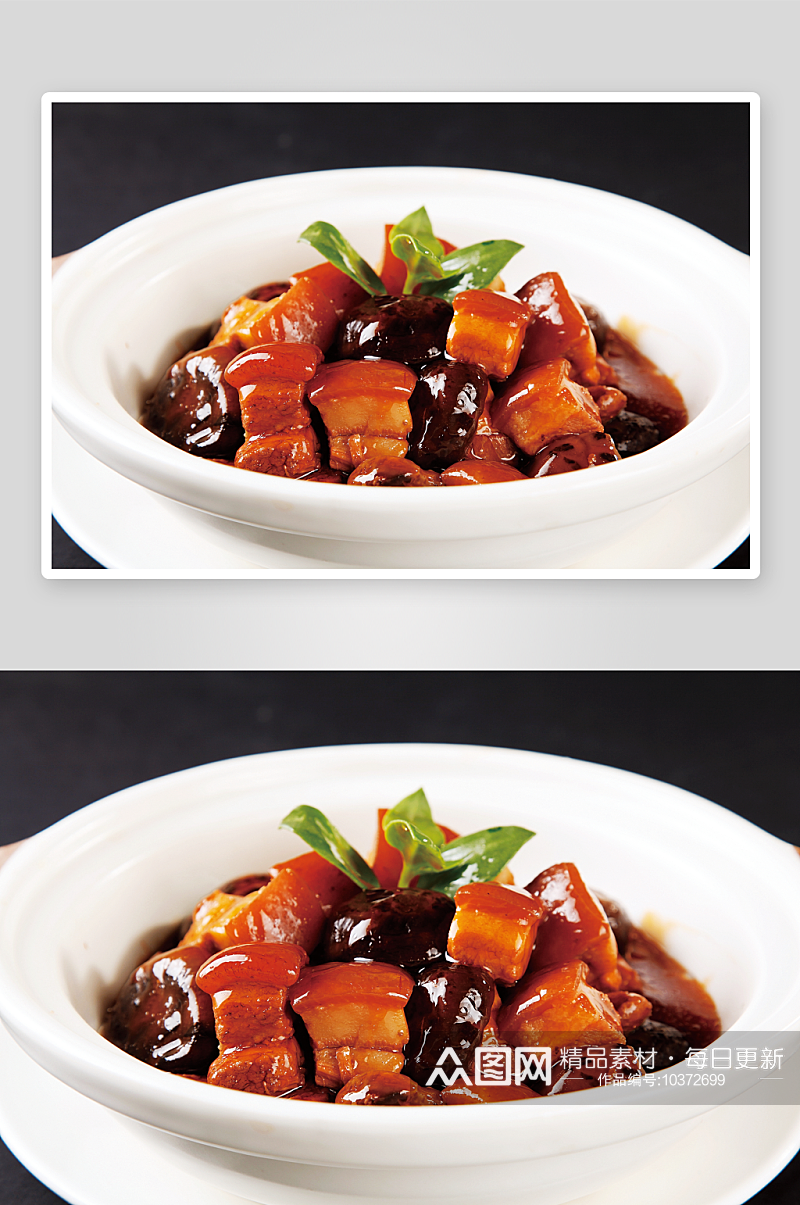 高清红烧肉美食图片素材