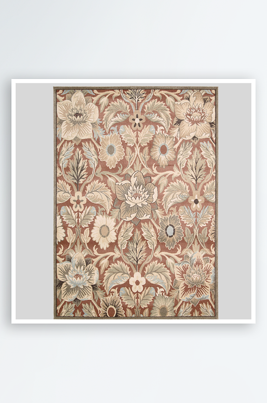 地毯图案背景素材-众图网