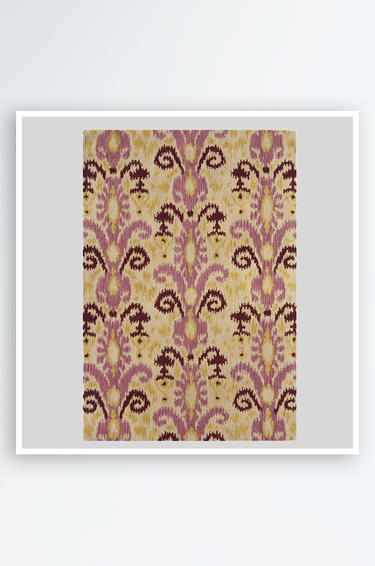 地毯图案背景素材-众图网