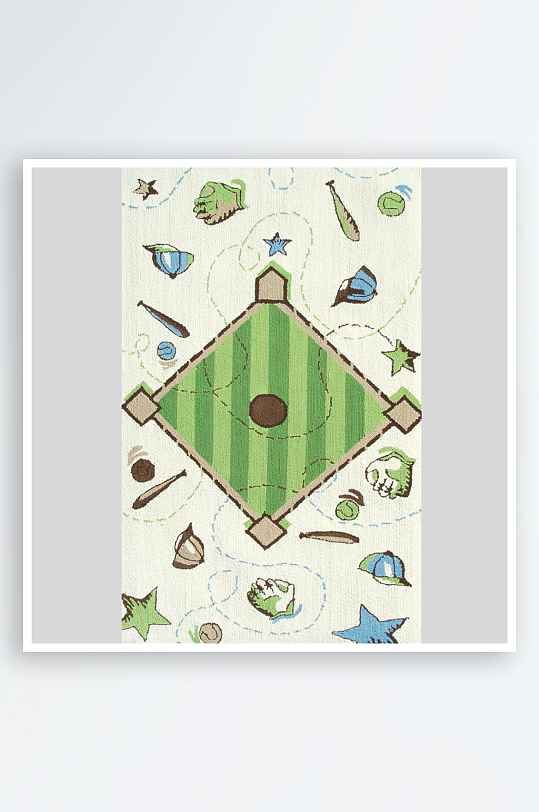 地毯图案背景图片-众图网