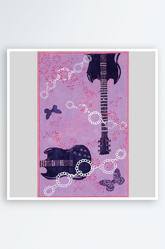 地毯图案背景素材-众图网