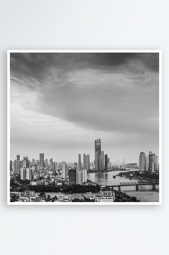 武汉城市风光汉水两岸