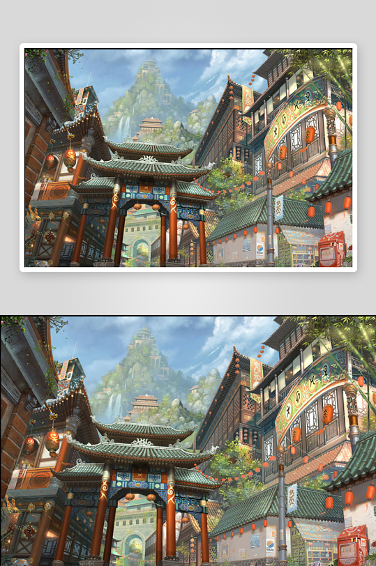 中國(guó)風(fēng)游戲場(chǎng)景圖片素材