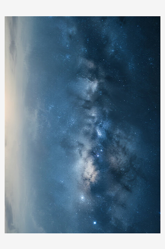 唯美星空风景画高清图片