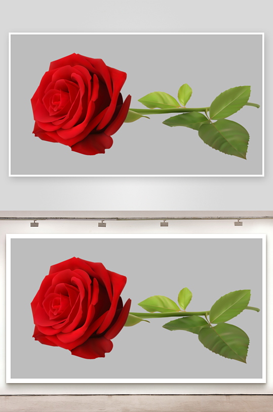 玫瑰花卉免抠png素材-众图网