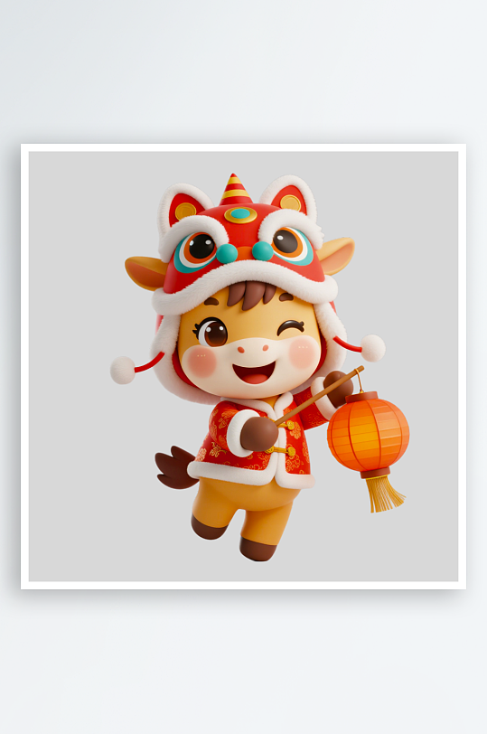 马年IP形象免抠图-众图网