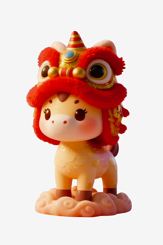 马年IP形象免抠图-众图网