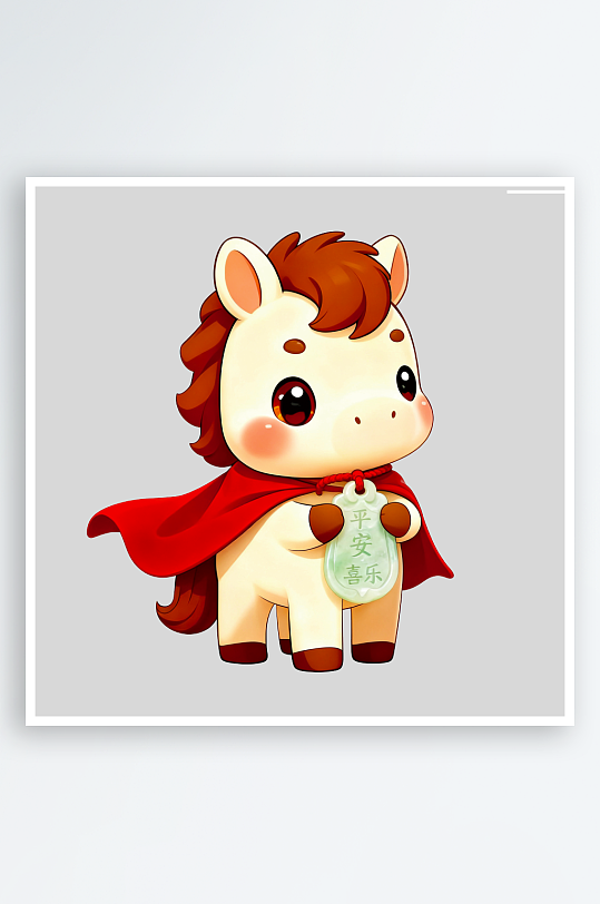 马年IP形象免抠PNG图素材-众图网