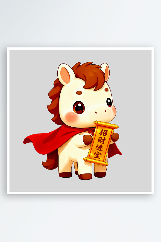 马年IP形象免抠PNG图素材-众图网
