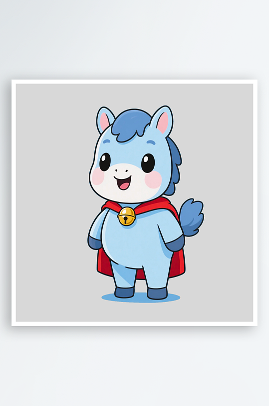 马年IP形象免抠PNG图-众图网