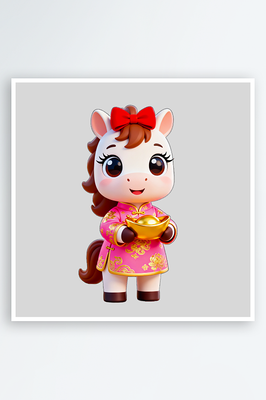 马年IP形象免抠png图片-众图网