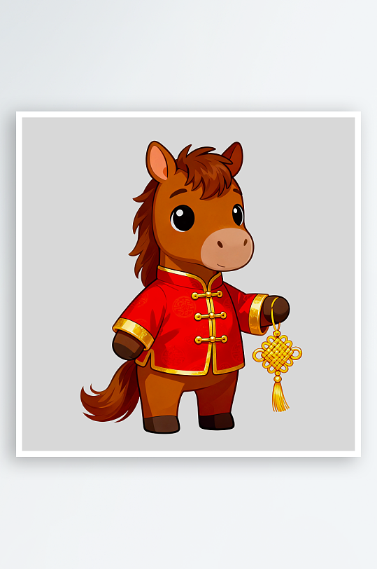 马年IP卡通马免抠png图片-众图网