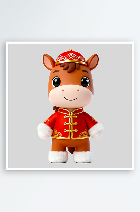 马年IP卡通马免抠png图片-众图网