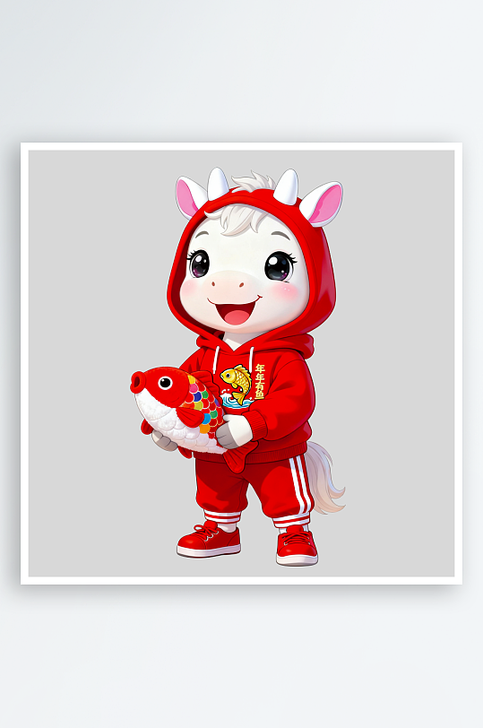 马年IP卡通马免抠png-众图网