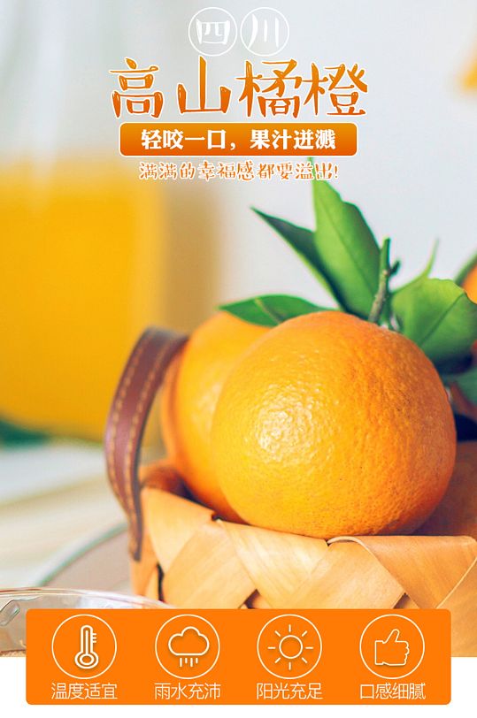 生鲜水果超市果蔬西柚葡萄柚橙子柚子血橙电商详情页